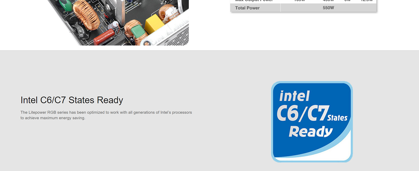 Litepower RGB 550W