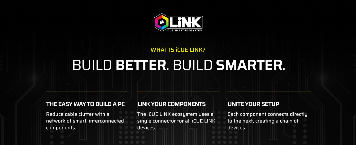 iCUE LINK, system hub, rgb controller, fan speed controller